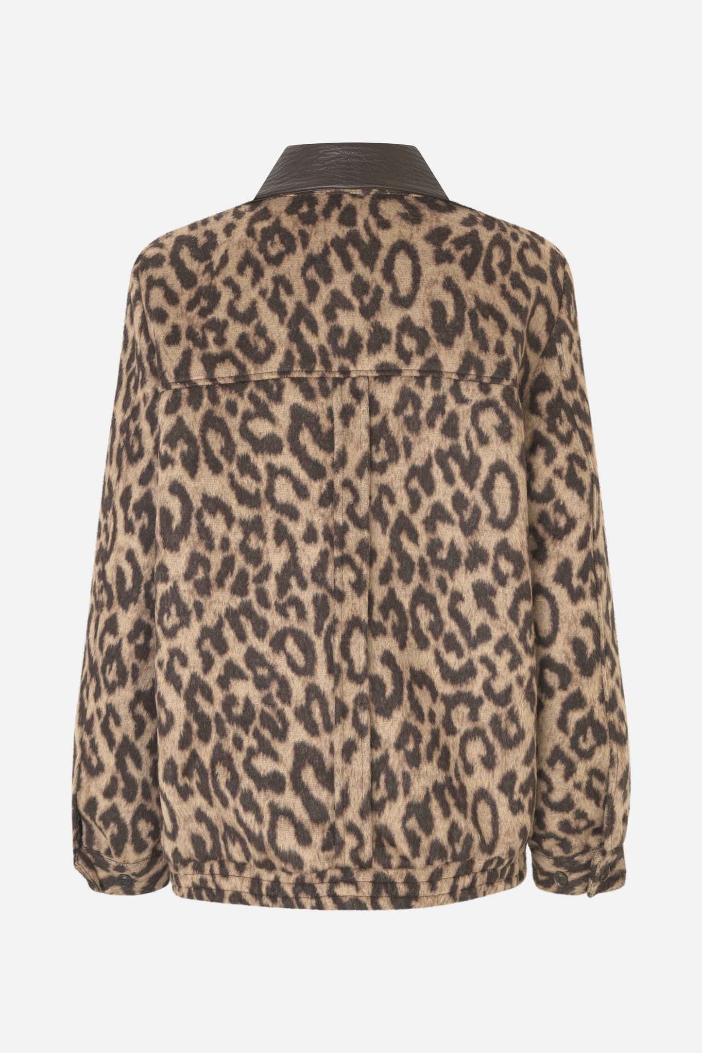 baum und pferdgarten - beline jacket leopard packshot back