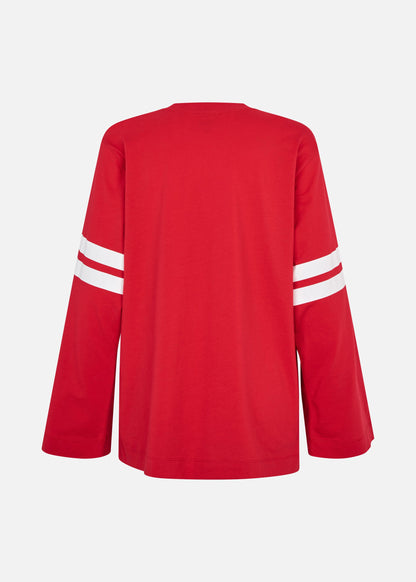 baum und pferdgarten - jeevana t-shirt red packshot back