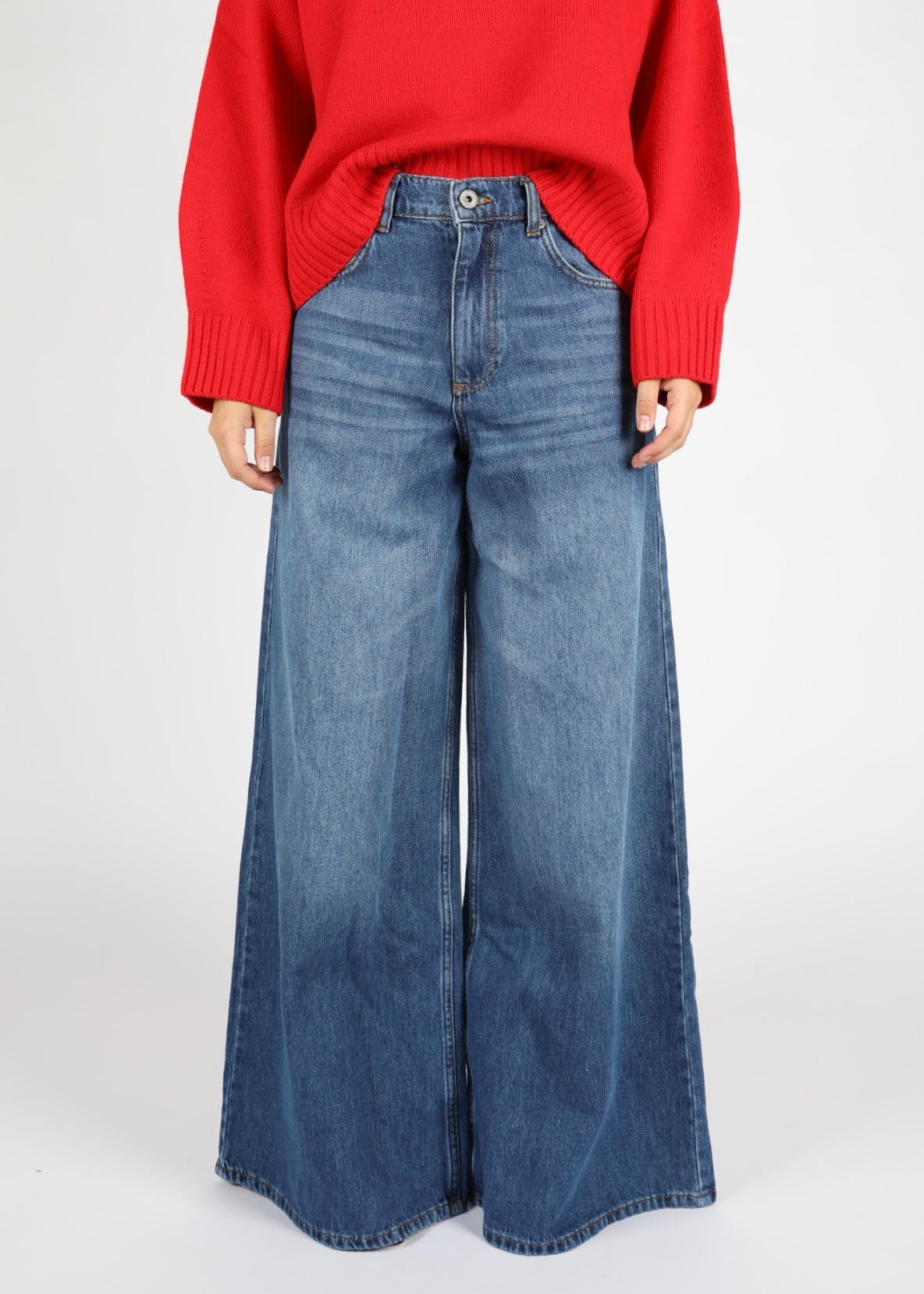 OTTOD'AME - EVE JEANS WIDE LEG