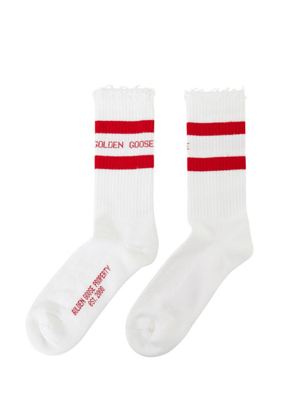 GOLDEN GOOSE - SOCKS RED