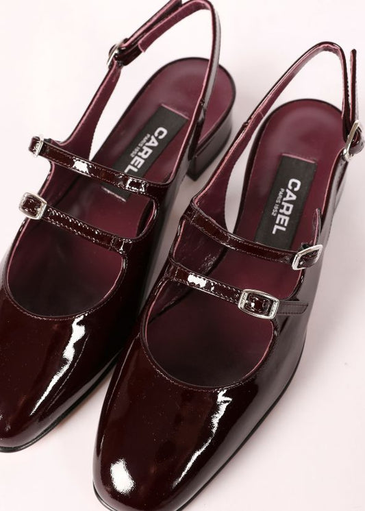 CAREL - PECHE 25 BROWN LACK
