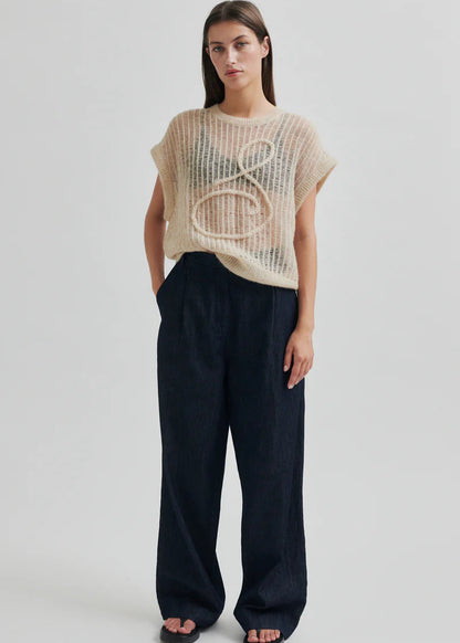 SECOND FEMALE - Alluet pants denim profile