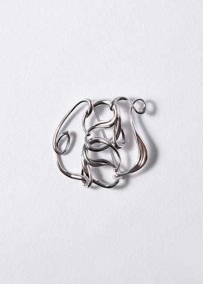 ANNALOCH - BROOCHE SILVER