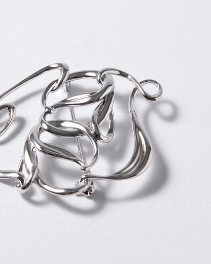 ANNALOCH - BROOCHE SILVER