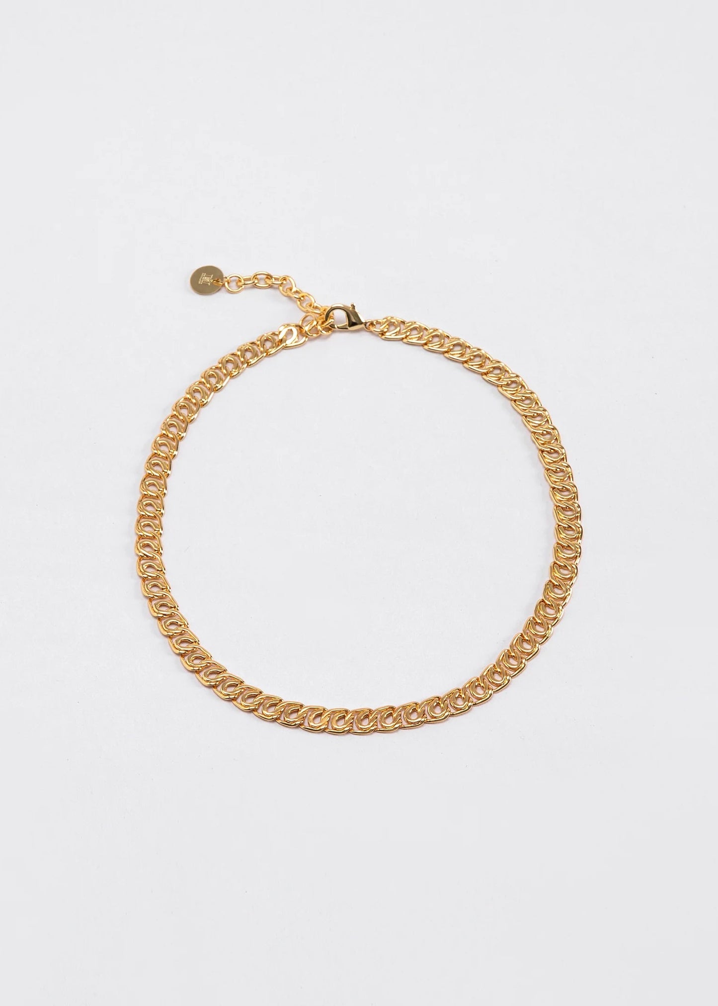 ANNALOCH - INFINTE NECKLACE GOLD PLATED