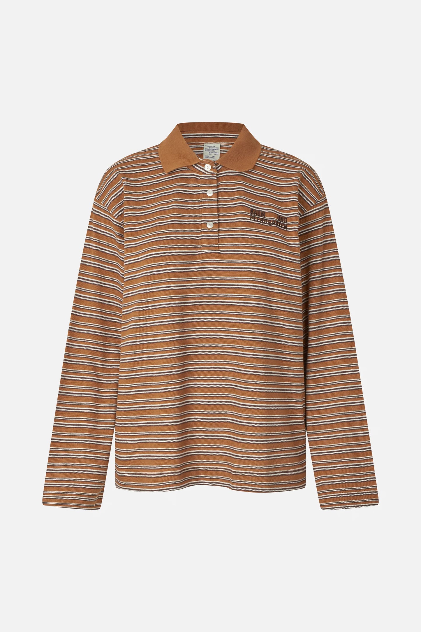 BAUM UND PFERDGARTEN - JEANNE POLO STRIPE ROEST