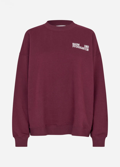 BAUM UND PFERDGARTEN - JULLE PULL BURGUNDY