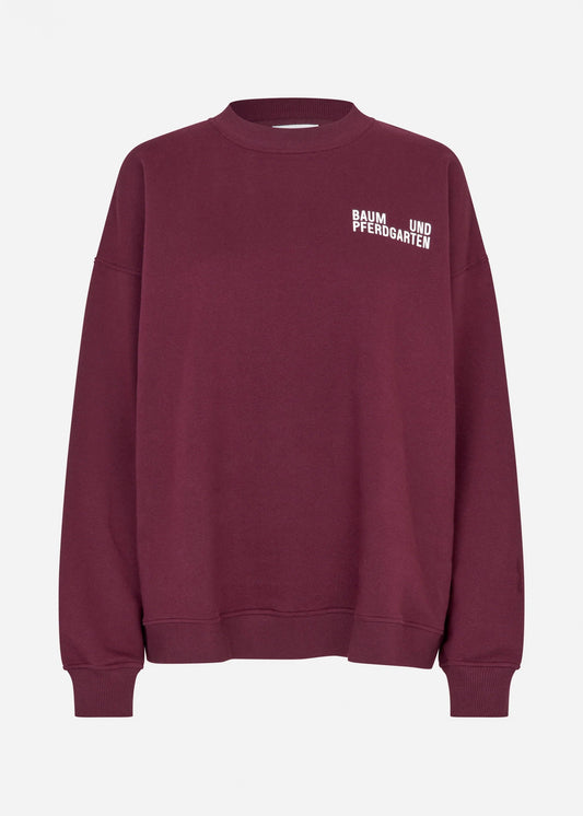 BAUM UND PFERDGARTEN - JULLE PULL BURGUNDY