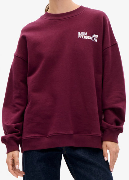 BAUM UND PFERDGARTEN - JULLE PULL BURGUNDY