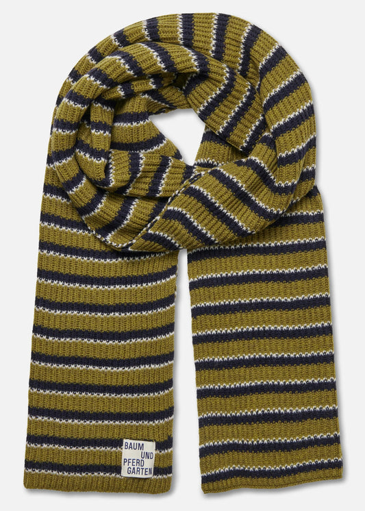 LEORA SJAAL STRIPE KHAKI
