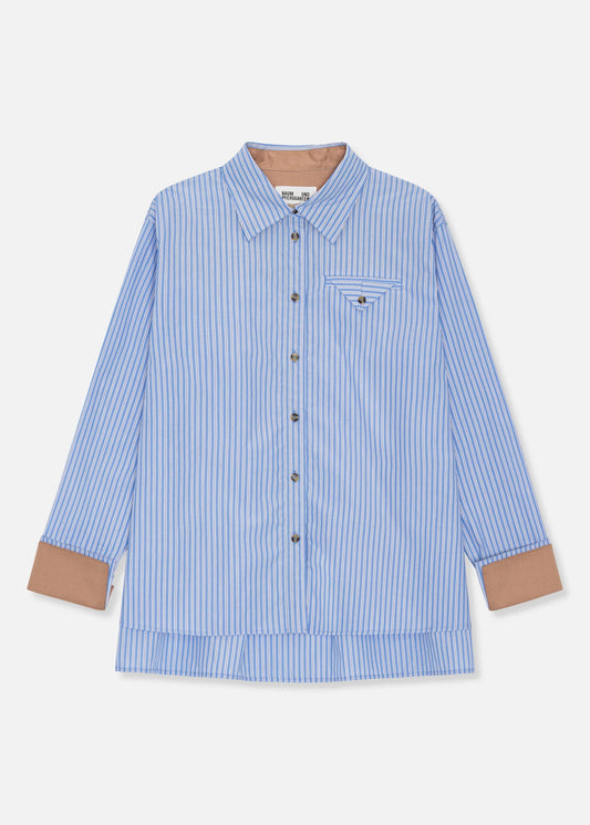 BAUM UND PFERDGARTEN - MELINDA SHIRT BLUE STRIPE