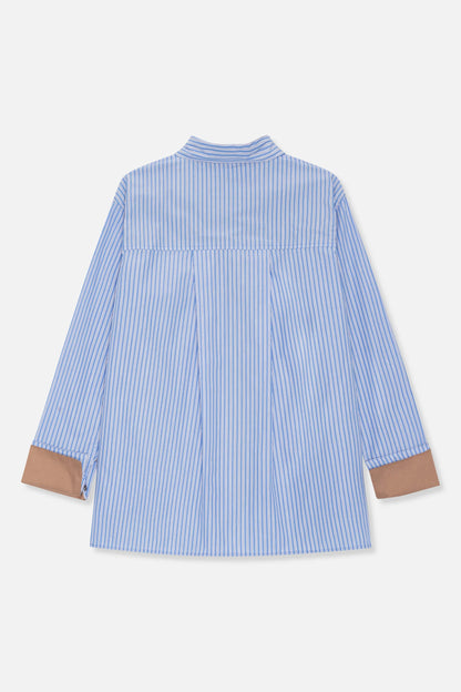 BAUM UND PFERDGARTEN - MELINDA SHIRT BLUE STRIPE