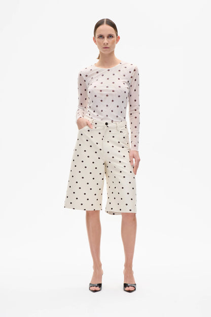 BAUM UND PFERDGARTEN - NIANNE BERMUDA CREME DOT