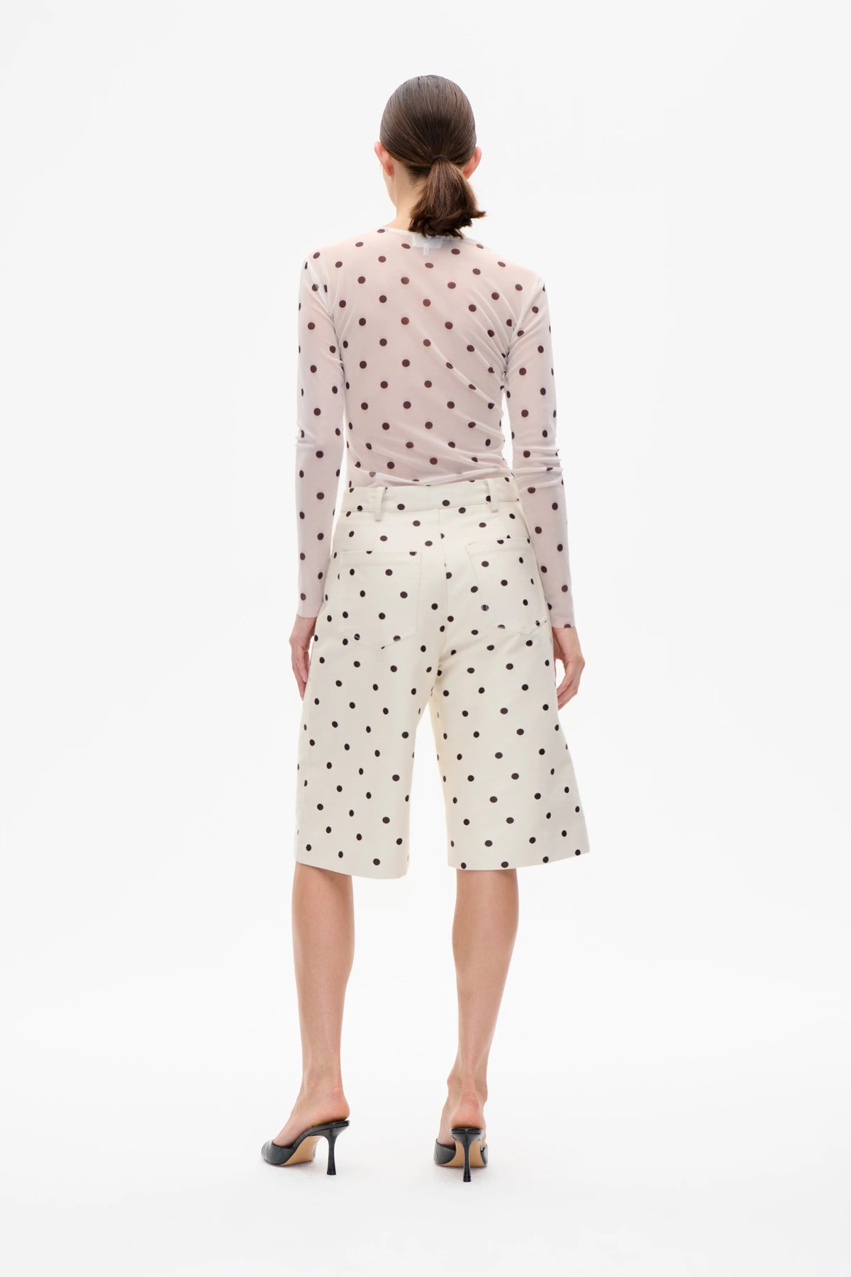 BAUM UND PFERDGARTEN - NIANNE BERMUDA CREME DOT