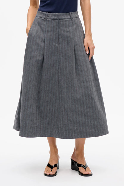SABRINNA GREY PINSTRIPE