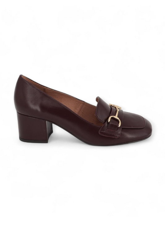 MOCASIN HAKJE BORDEAUX