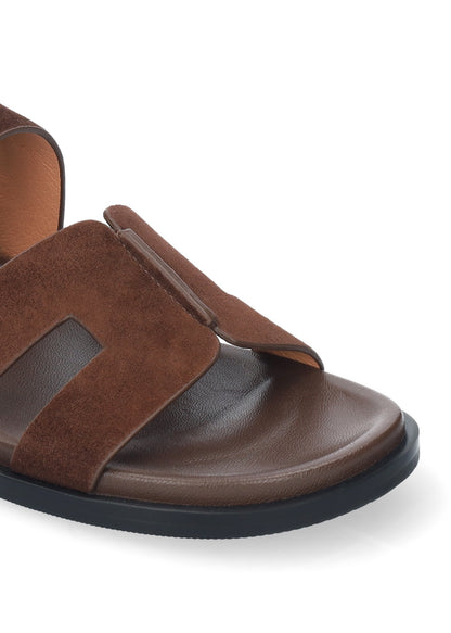 SANDAAL RIEM BRUN