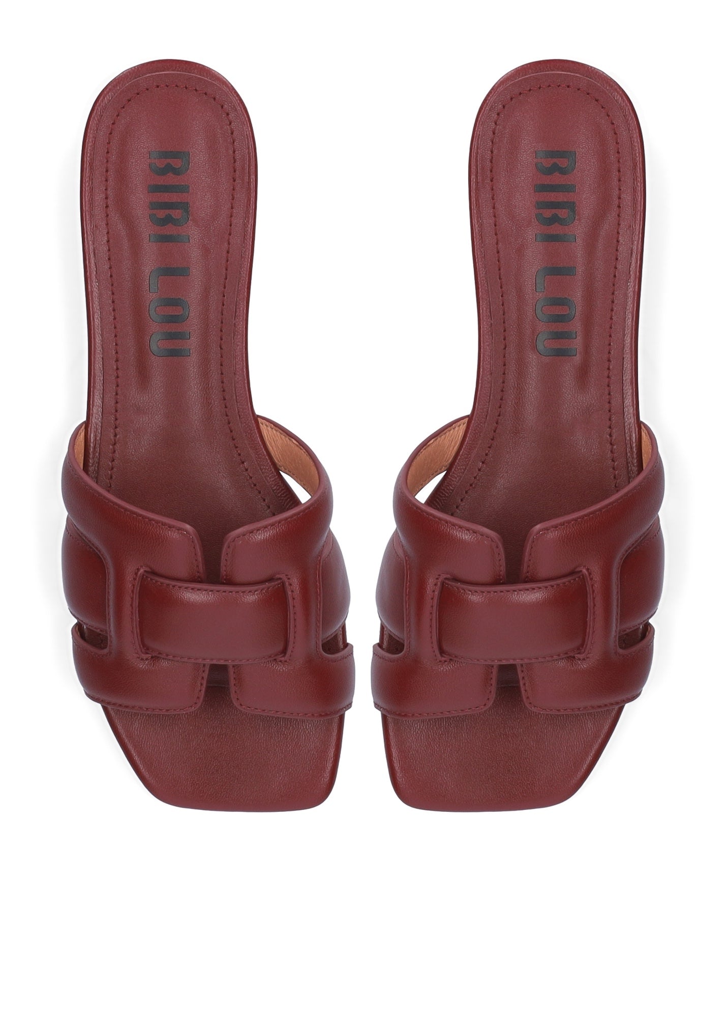 SLIPPER BURGUNDY