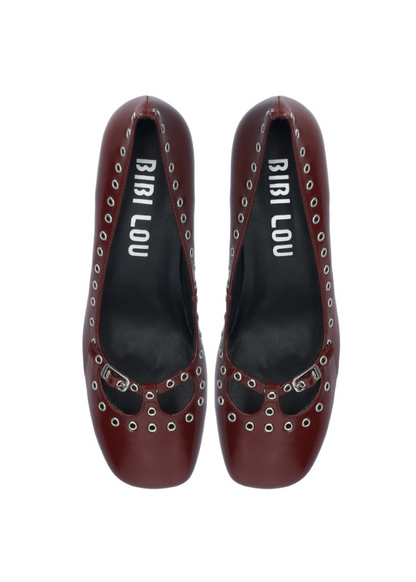 MOCASIN HAKJE CARMIN