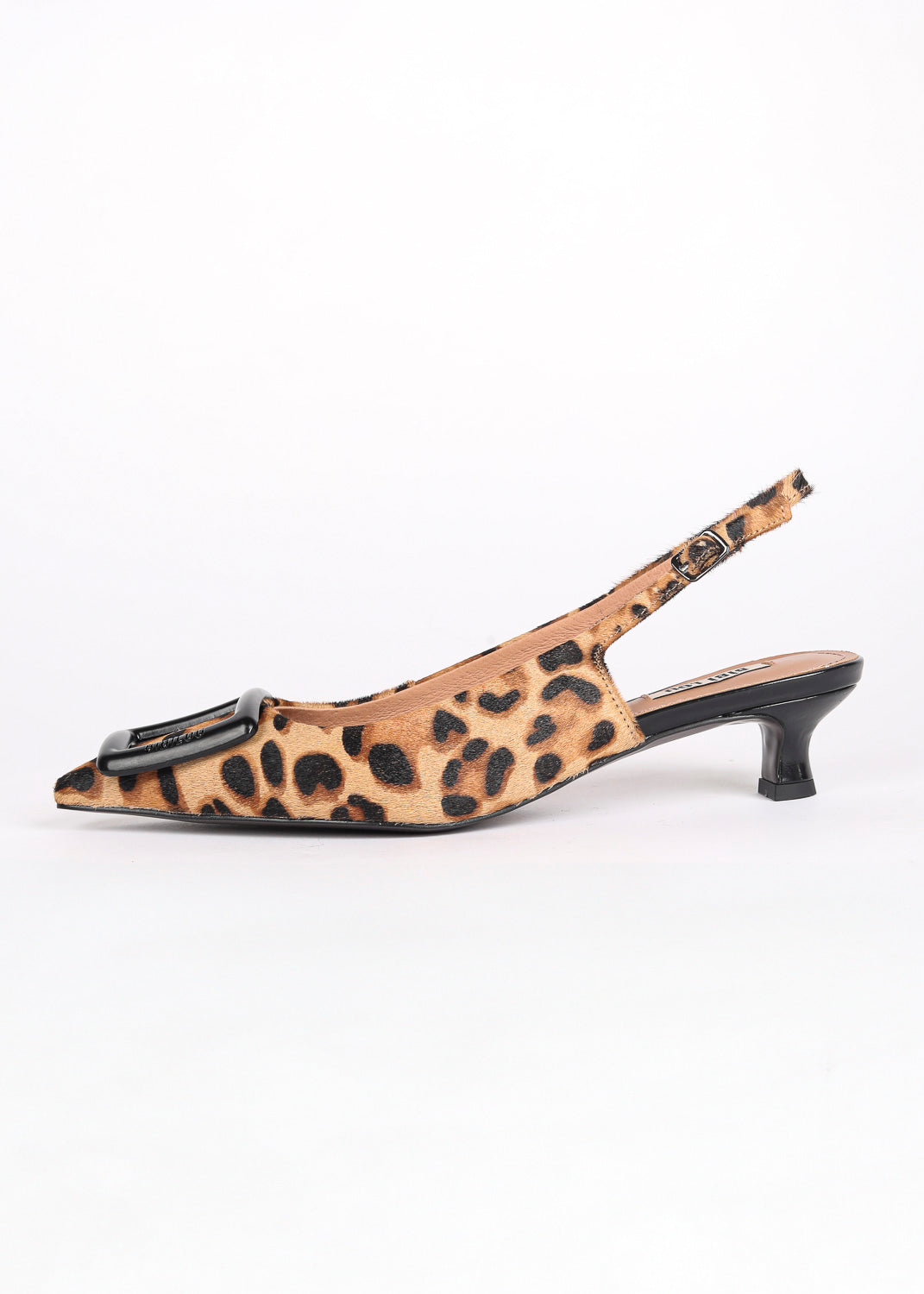 BIBI LOU - SLINGBACK LEOPARD