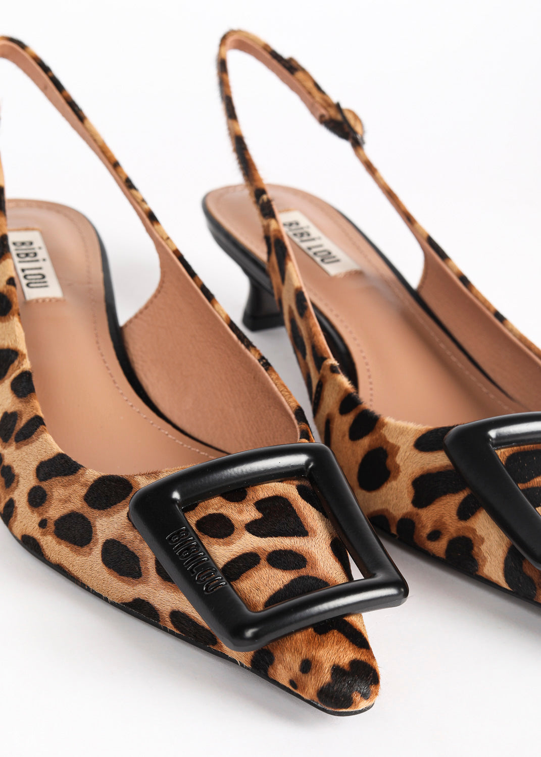 BIBI LOU - SLINGBACK LEOPARD