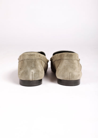 ELENA MOCCASIN DAIM KHAKI