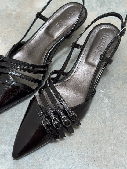 ROTUE - I WANNA SLINGBACK BROWN