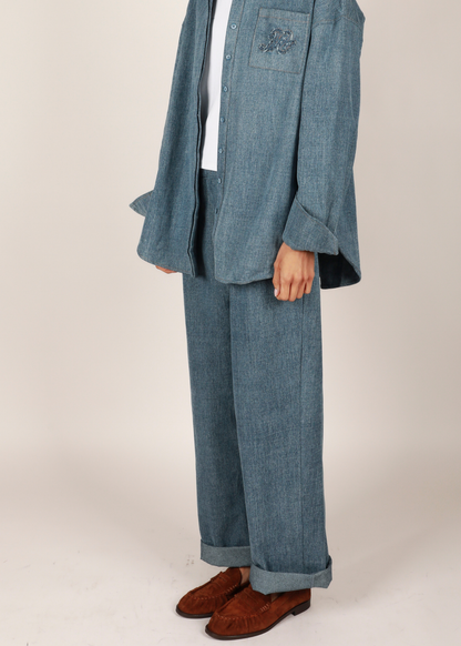 NOTED ANTWERP - CERA PANTS DENIM