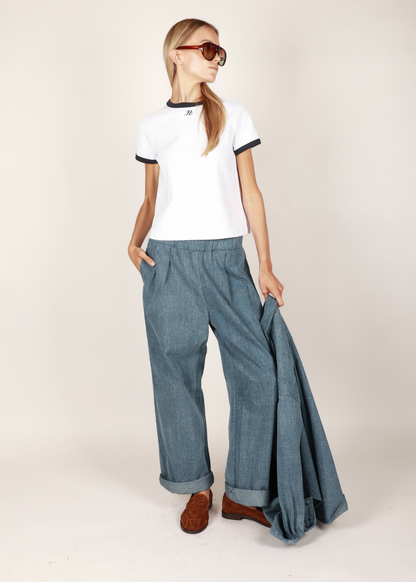 NOTED ANTWERP - CERA PANTS DENIM