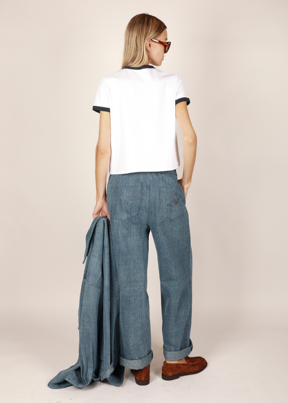 NOTED ANTWERP - CERA PANTS DENIM