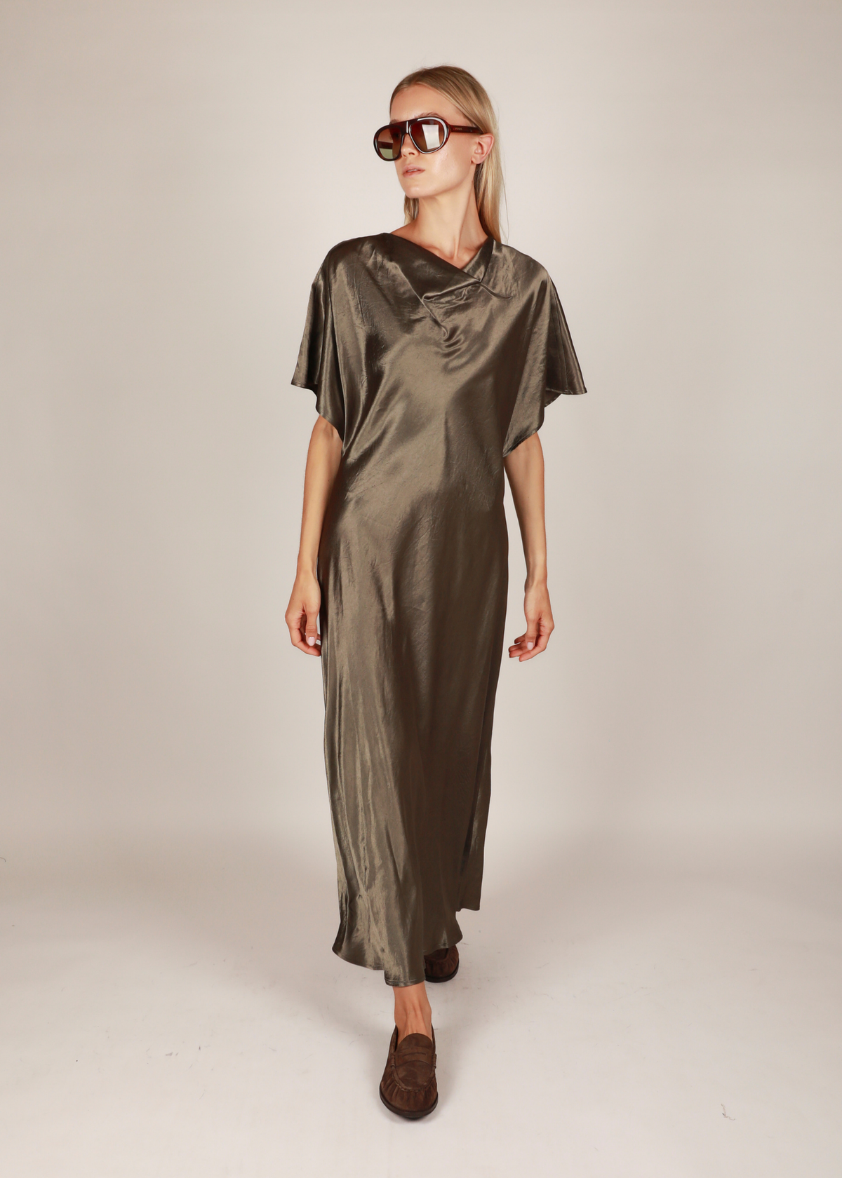NOTED ANTWERP - CIM DRESS KHAKI