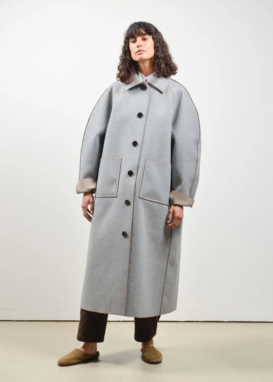 Copper Manteau Reversible Gris