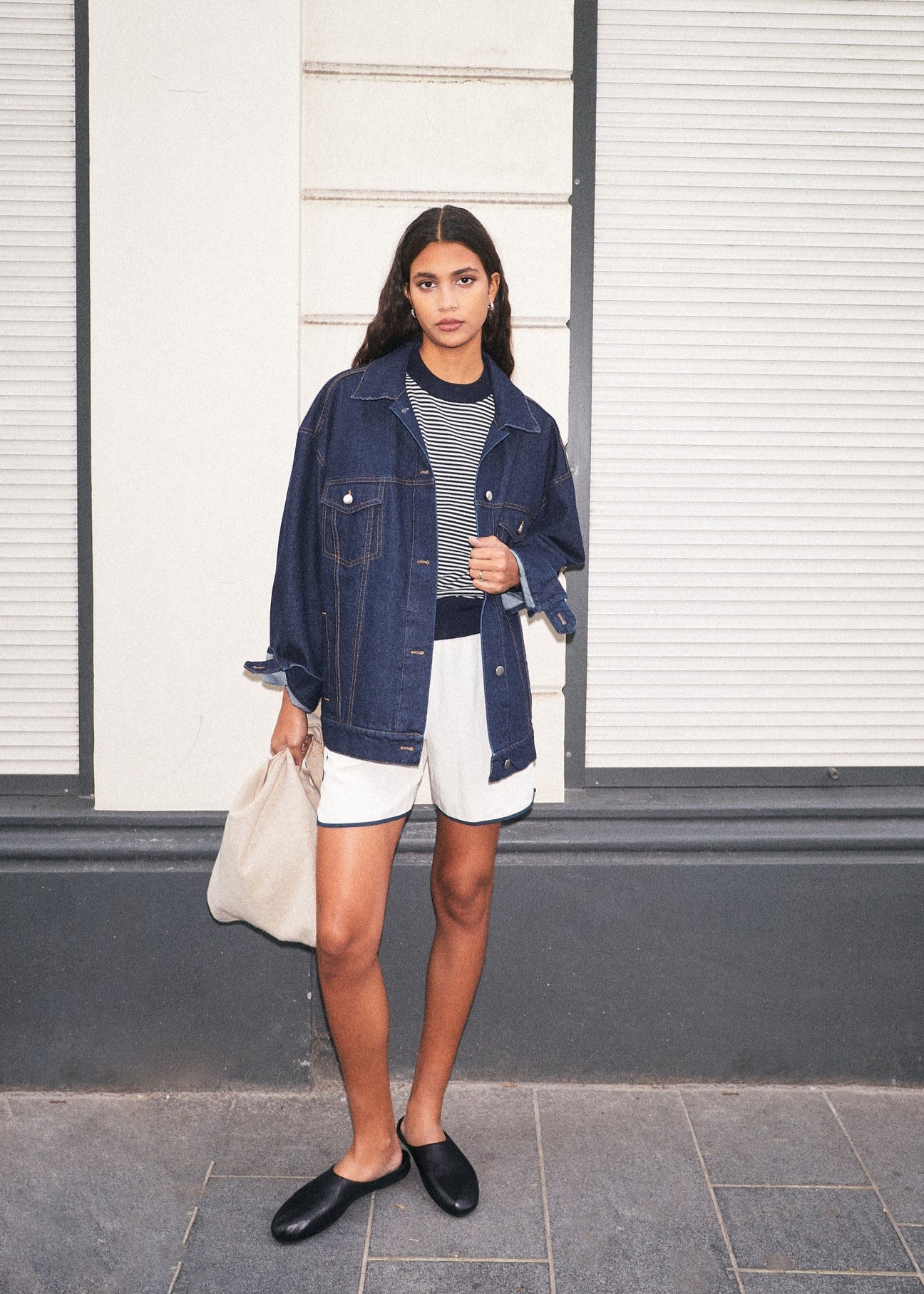COLLECTORS CLUB - Jayla jacket indigo profile