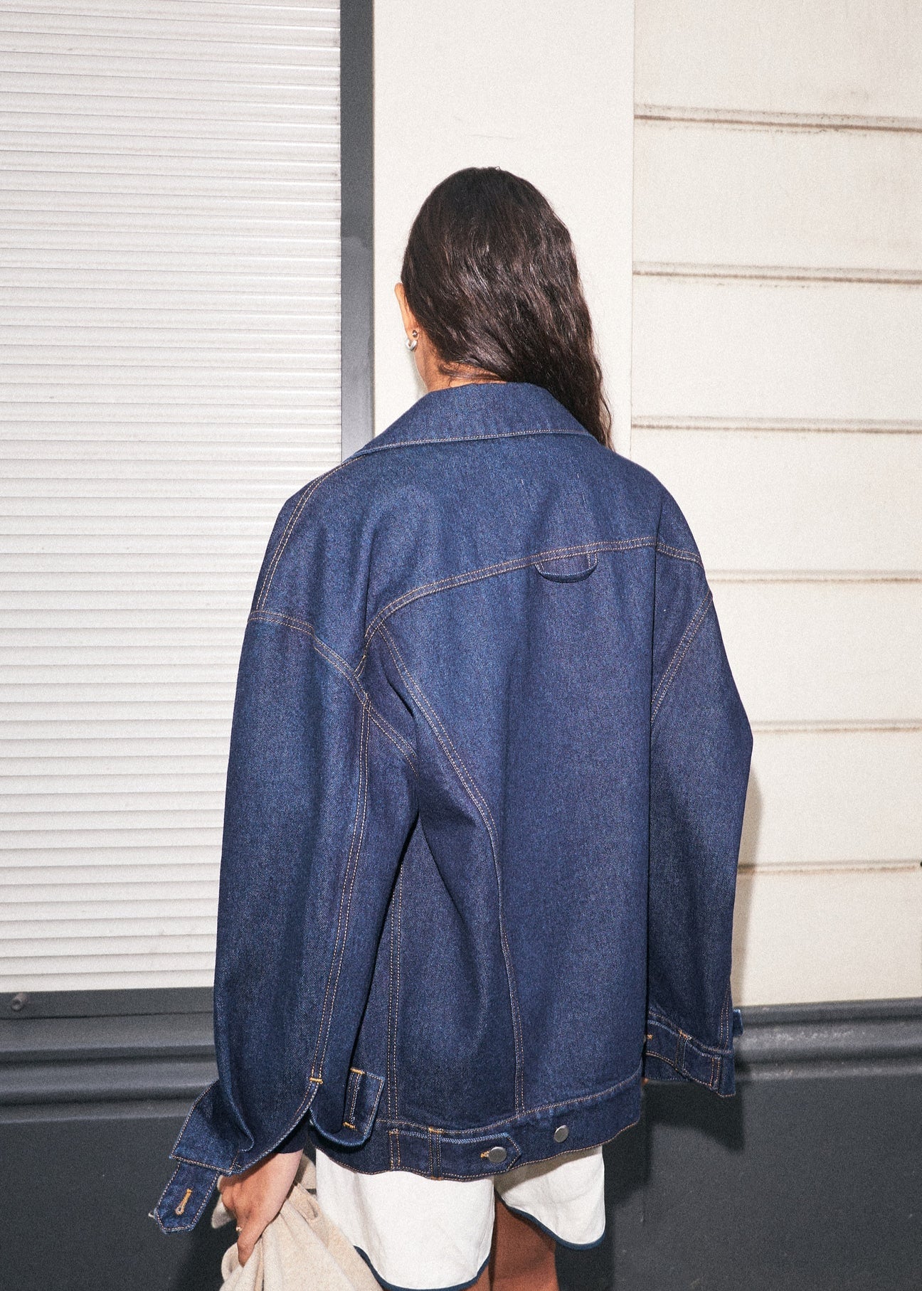 COLLECTORS CLUB - Jayla jacket indigo back 