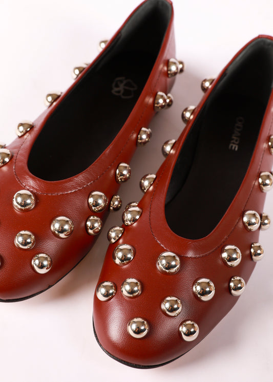 ODARE - PANNA BALLERINE BURGUNDY