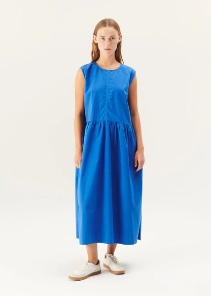 RUE DE TOKYO - Diane dress lapis blue profile 