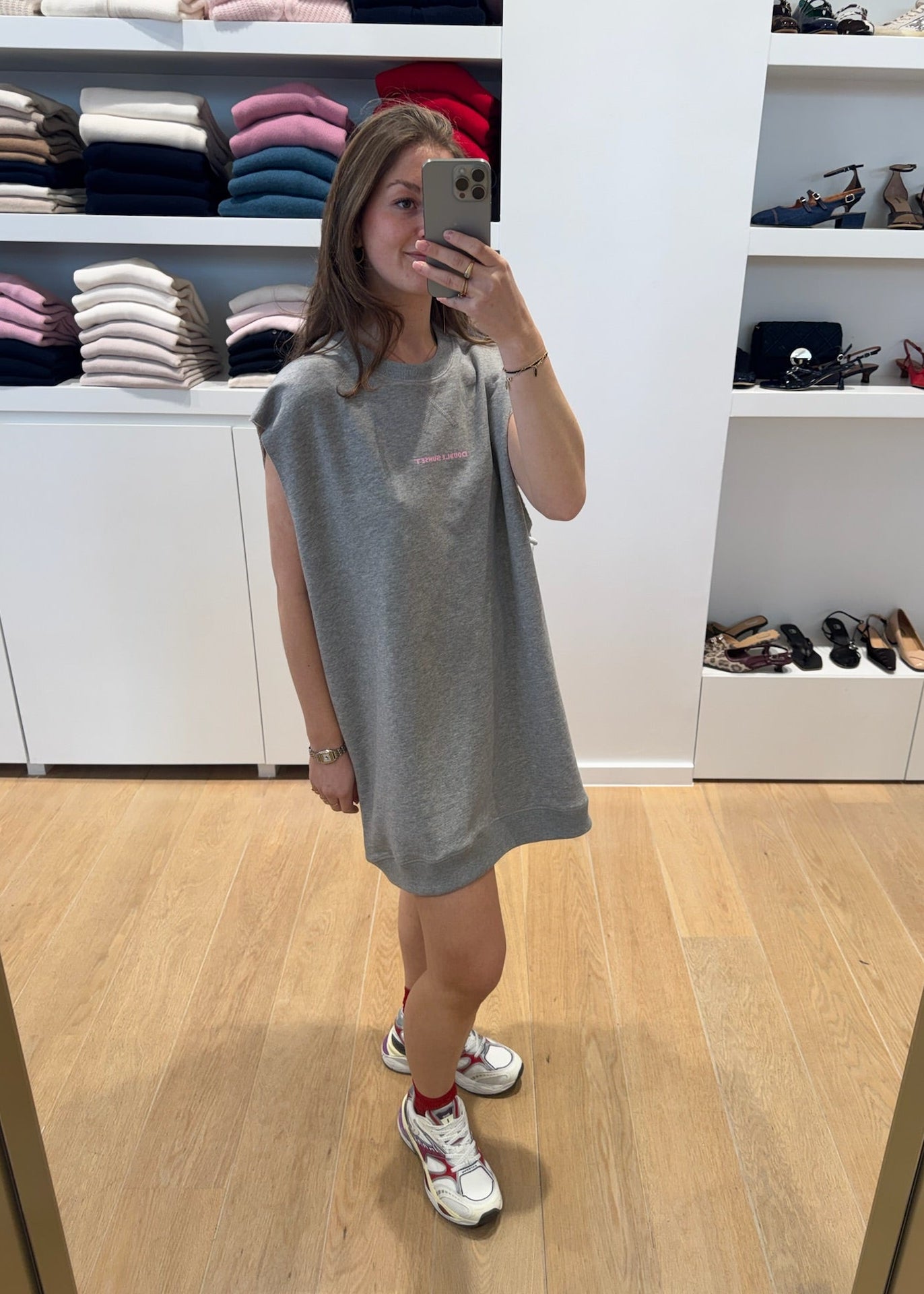 THE SWEAT DRESS GREY