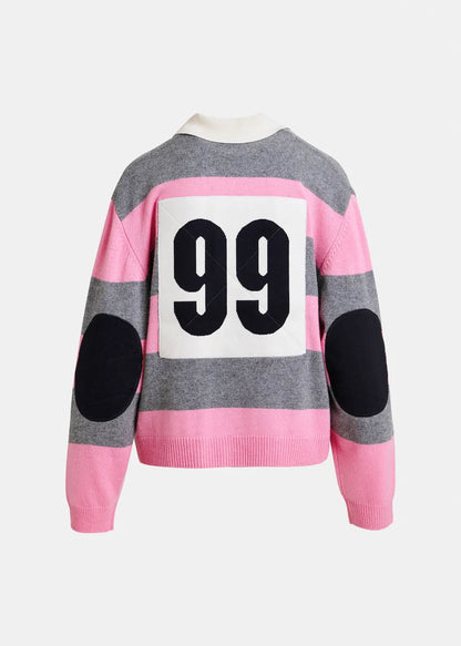 JARN POLO STRIPED PINK