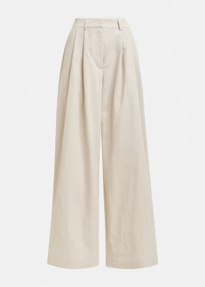 JAZMINE PANTS WIDE LEG OFFWHITE