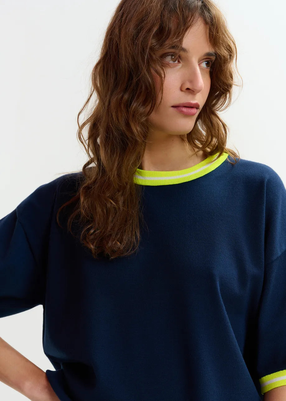 JEFINITELY PULL MC NAVY/GREEN