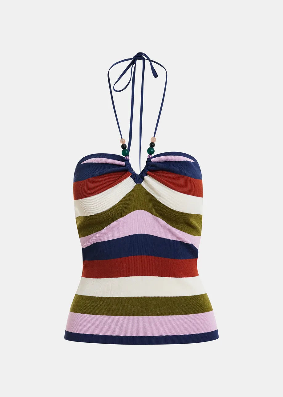 JELLIE TOP BUSTIER COMBO STRIPE