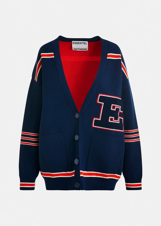 JIGAN CARDIGAN NAVY COMBO