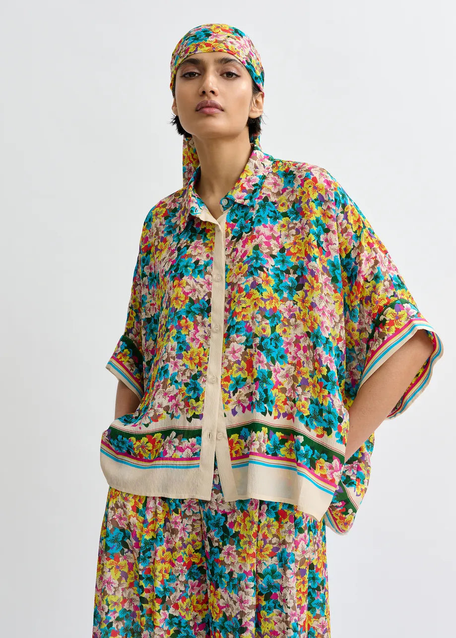 JIRT SHIRT COMBO FLEUR
