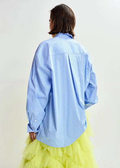 JIWI SHIRT BOWTIES BLEU