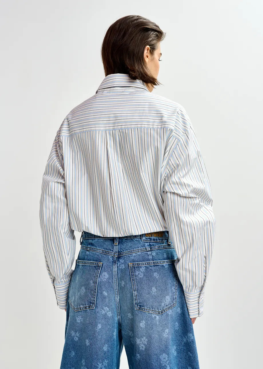 JOMATO POINTY SHIRT BLUE