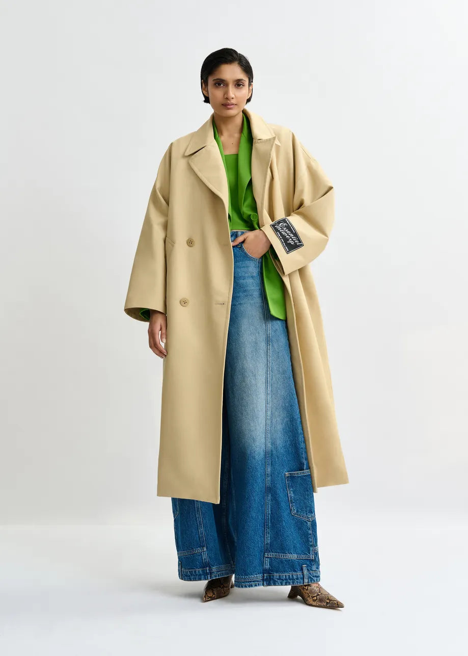 JOSJE TRENCH OVERSIZED BEIGE