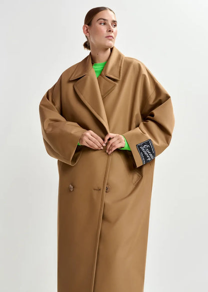 JOSJE TRENCH OVERSIZED CAMEL