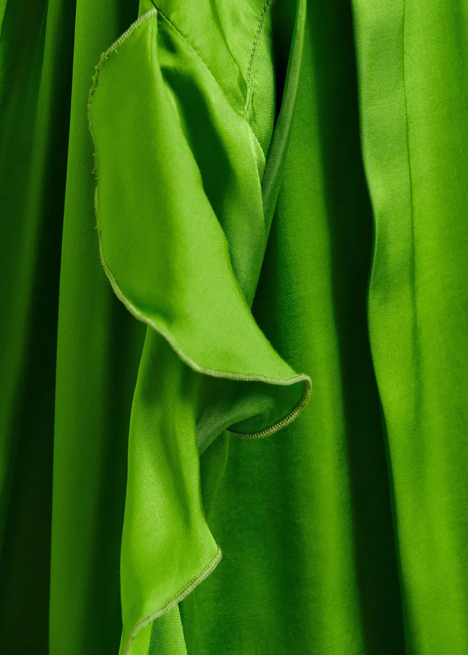 JUDITH OVERS. SHIRT GREEN