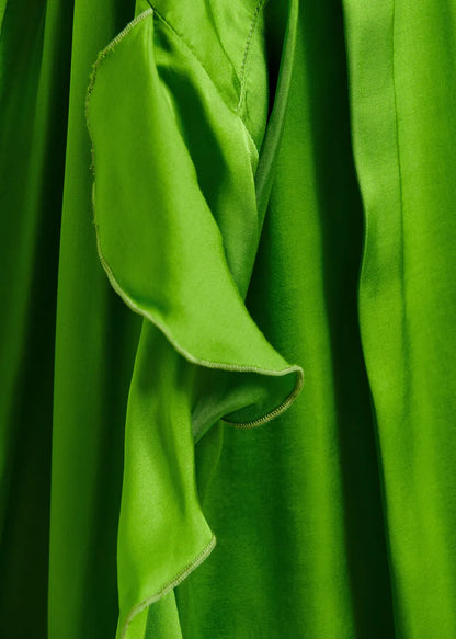 JUDITH OVERS. SHIRT GREEN