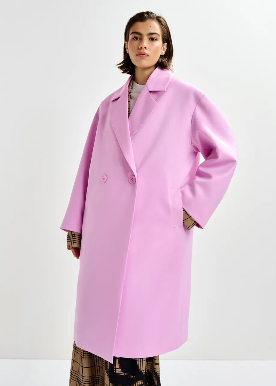 JUNTA COAT OVERSIZED PINK
